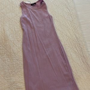 Purple t-shirt dress. New with tags. Size small.